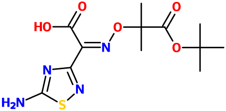 (image for) MC080017 (Z)-2-[[1-(tert-Butoxycarbonyl)-1-methylethoxy]imino]-2-(5-amino-[1,2,4]thiadiazol-3-yl)-acetic acid
